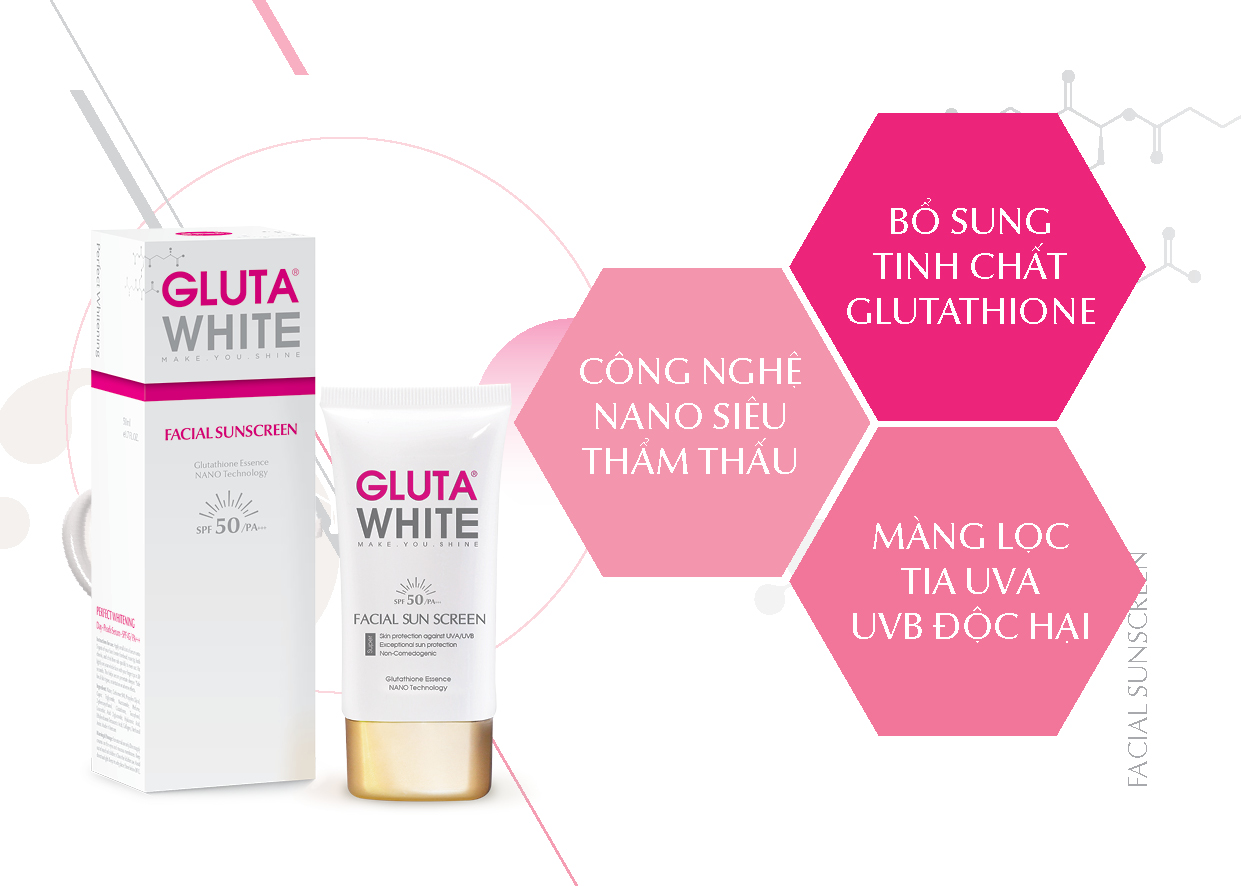 Tinh chất Gutathione làm trắng da tự nhiên